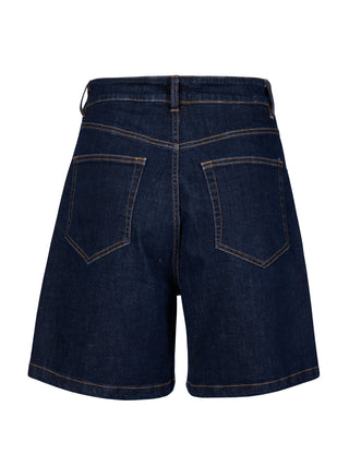 THE DENIM SHORTS DARK BLUE