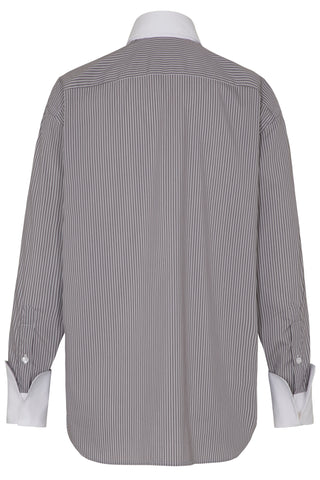 THE STRIPED SHIRT - GREY