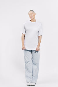 THE RIB SHIRT - WHITE