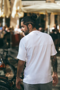 THE RIB SHIRT - WHITE