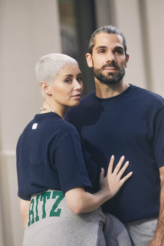 THE RIB SHIRT - NAVY