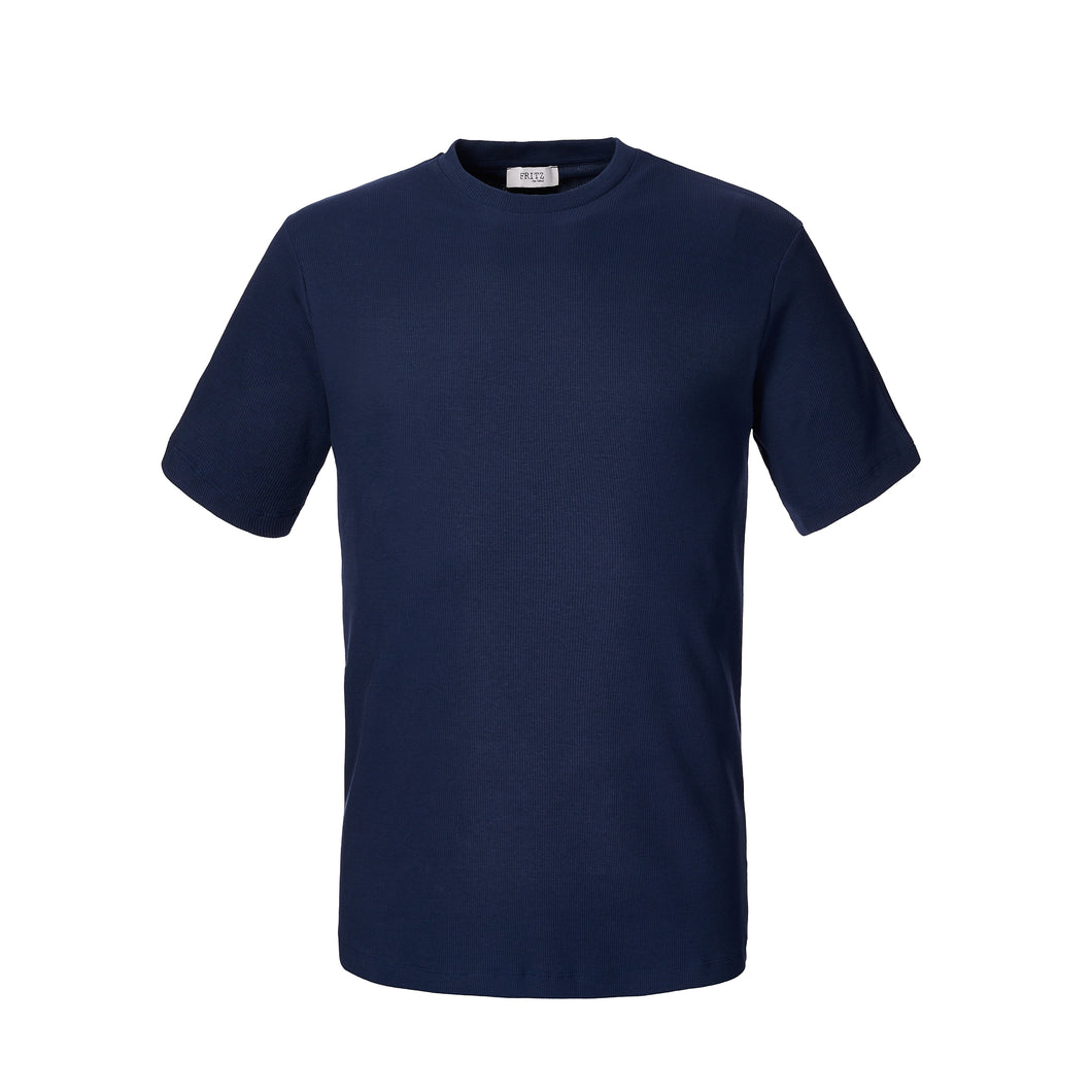 THE RIB SHIRT - NAVY
