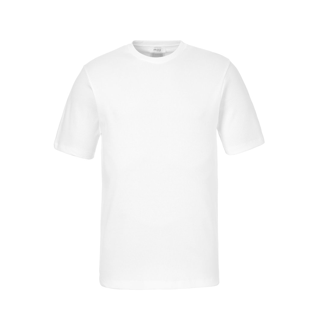 THE RIB SHIRT - WHITE