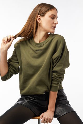 THE UNISEX SWEATER - OLIVE