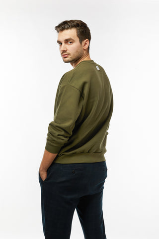THE UNISEX SWEATER - OLIVE