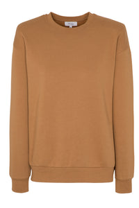 THE PADDED SWEATER - CAMEL