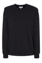 Laden Sie das Bild in den Galerie-Viewer, THE PADDED SWEATER - BLACK