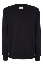 Laden Sie das Bild in den Galerie-Viewer, THE PADDED SWEATER - BLACK